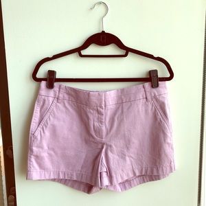 J. Crew 4” Chino Shorts NWT (Lavender)